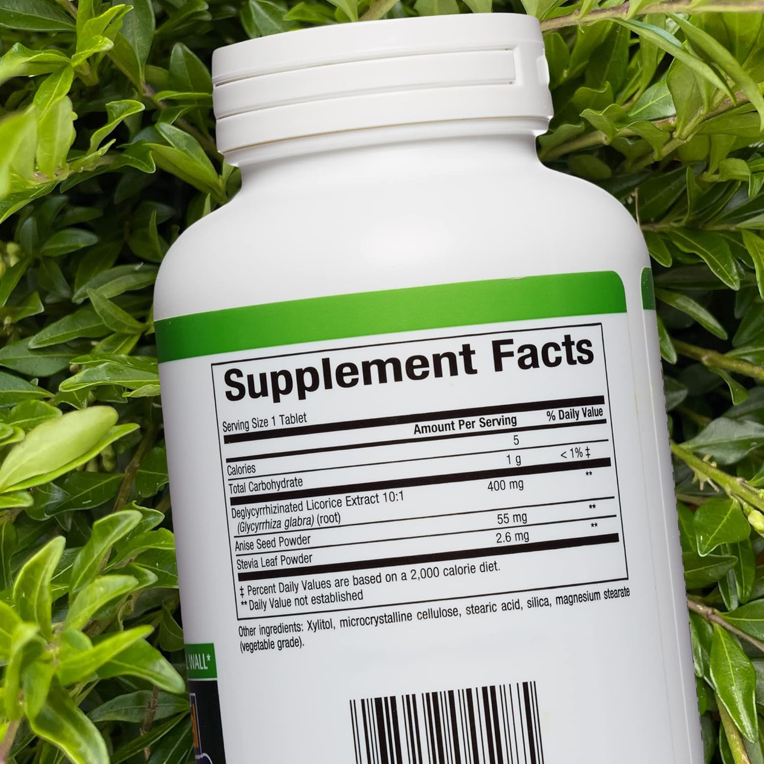Natural Factors Dgl Chewable 400mg , 90 Chewable Tablets