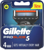 Gillette Fusion ProGlide Manual Razor Blades, 4 Count