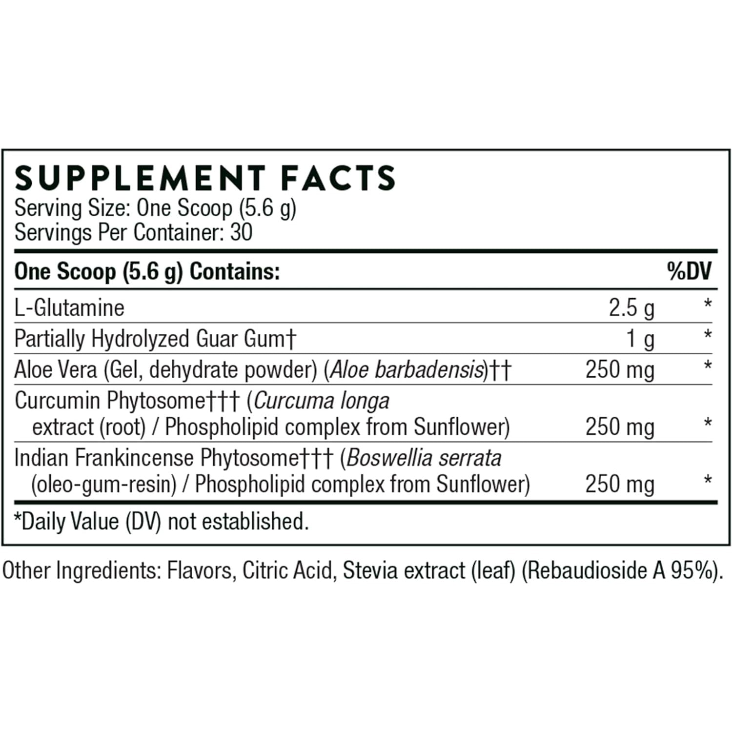 Thorne Research - EnteroMend - Botanical and Amino Acid Formula to Support Intestinal Health (Orange Vanilla Flavor) - 5.9 Oz