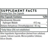 Thorne Research - NiaCel 400 - Supports Healthy Aging with Betaine Anhydrous and Nicotinamide Riboside - 60 Capsules - 400 mg (2 Months  1 Bottle)