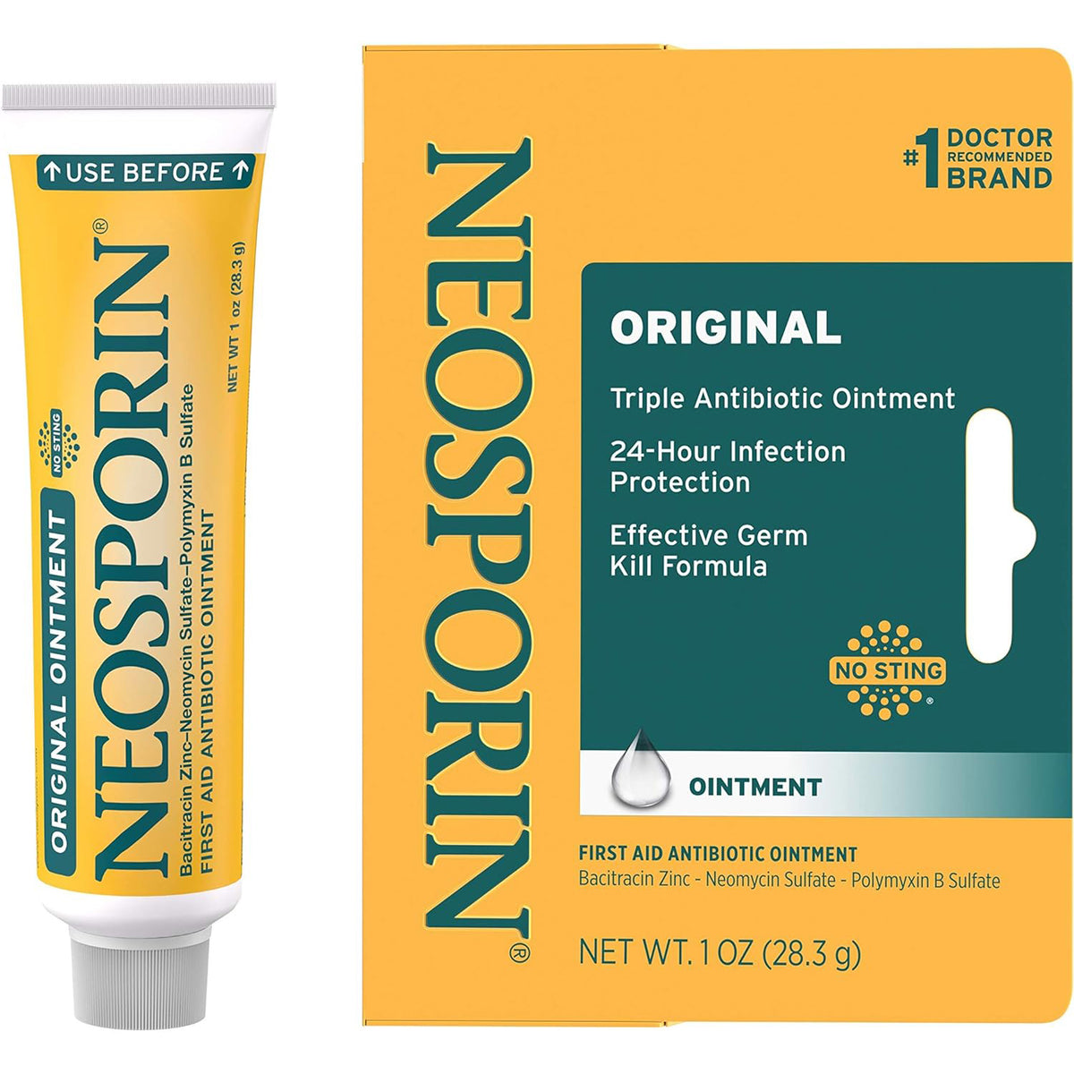 Neosporin First Aid Antibiotic Ointment, 1-Ounce