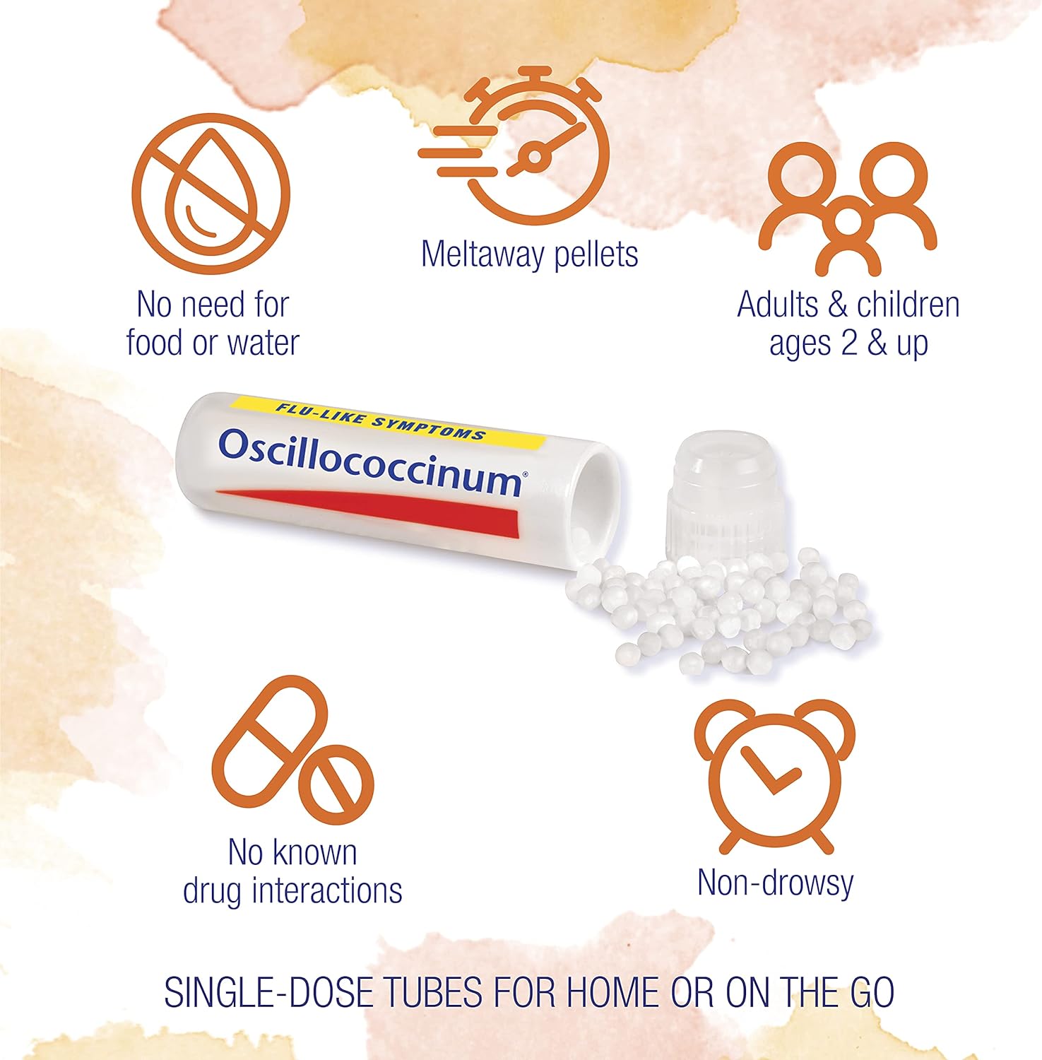Boiron Oscillococcinum 30 Doses Homeopathic Medicine for Flu-Like Symptoms
