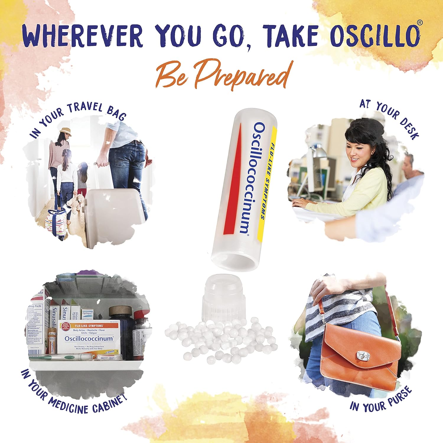 Boiron Oscillococcinum 30 Doses Homeopathic Medicine for Flu-Like Symptoms