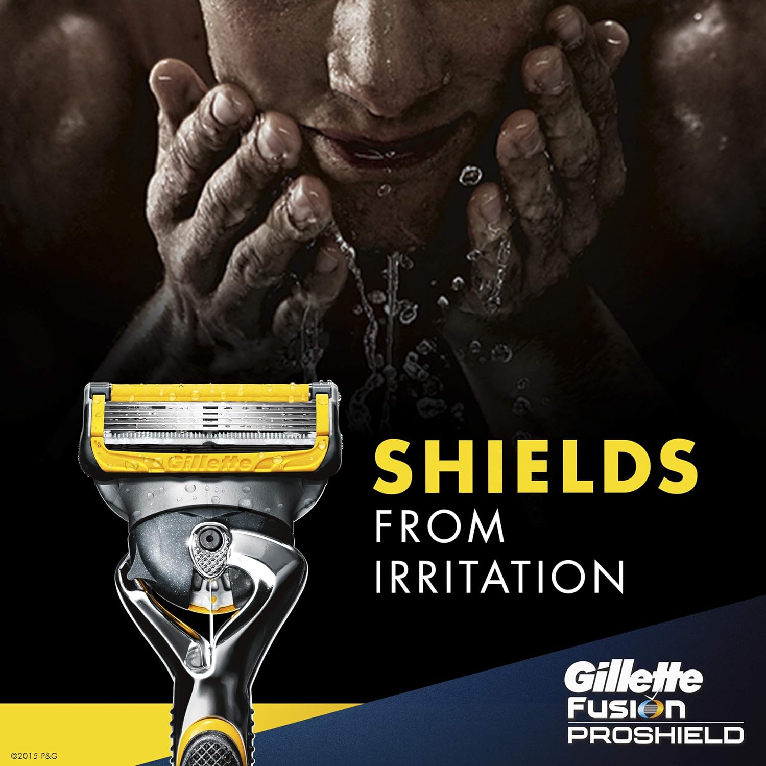 Gillette Fusion Proshield Men's Fusion Razor Blade Refills, 4 Pack