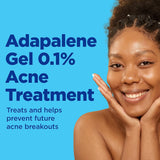 Acne Treatment Differin Gel, 90 Day Supply, Retinoid Treatment for Face with 0.1% Adapalene, Gentle Skin Care for Acne Prone Sensitive Skin, 45g Pump