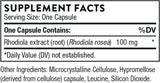 Thorne Research - Rhodiola - Botanical Supplement for Stress Relief - Enhances Mood, Sleep, and Mental Focus - 60 Capsules