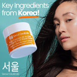 Seoul Ceuticals Korean Skin Care Snail Repair Cream Moisturiser - 97.5% Snail Mucin Extract - All In One Recovery Power For The Most Effective Korean Beauty Routine - 60ml