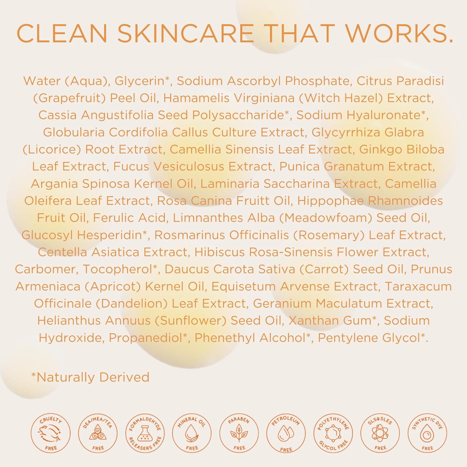 InstaNatural Vitamin C Face Serum, Brightens, Hydrates and Reduces Signs of Aging, with Vitamin C, Hyaluronic and Ferulic Acid, 1 FL Oz