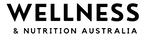 Logo for Wellness & Nutrition Australia with black text on a white background